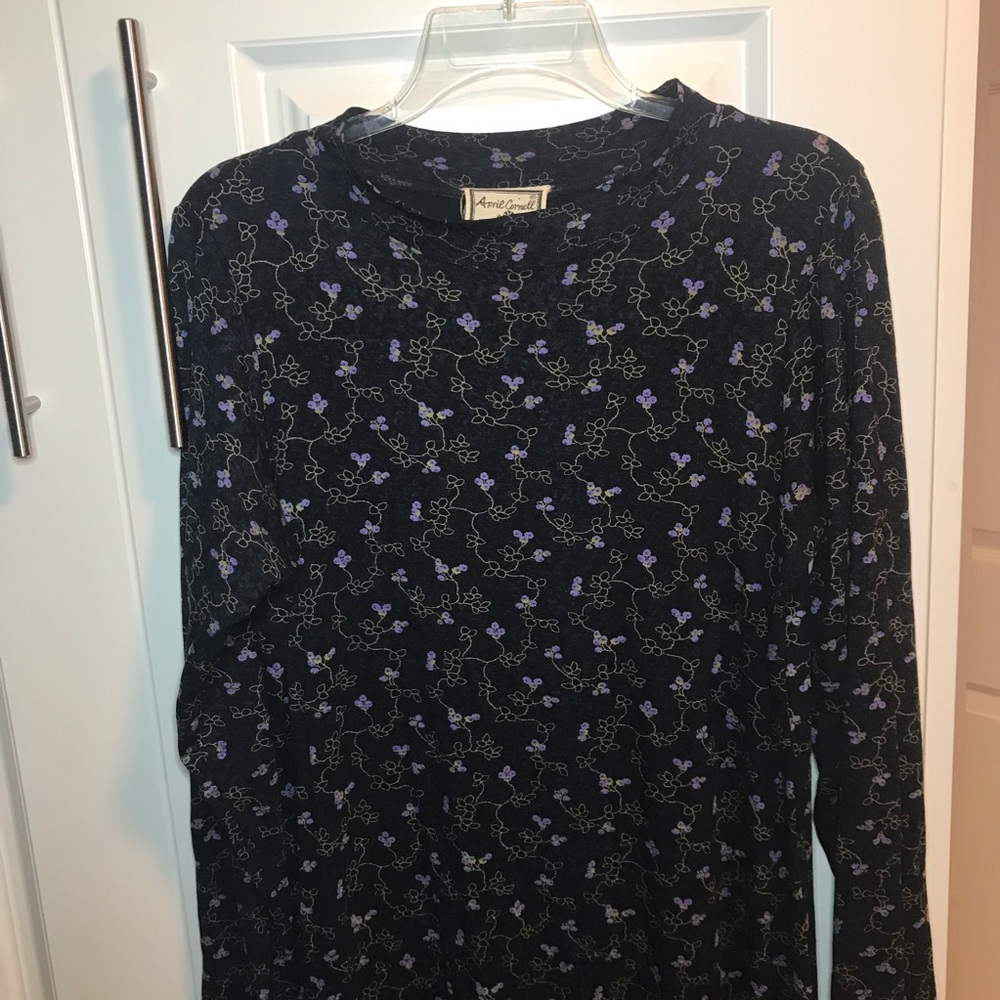 Vintage maxi floral dress India long sleeves slit